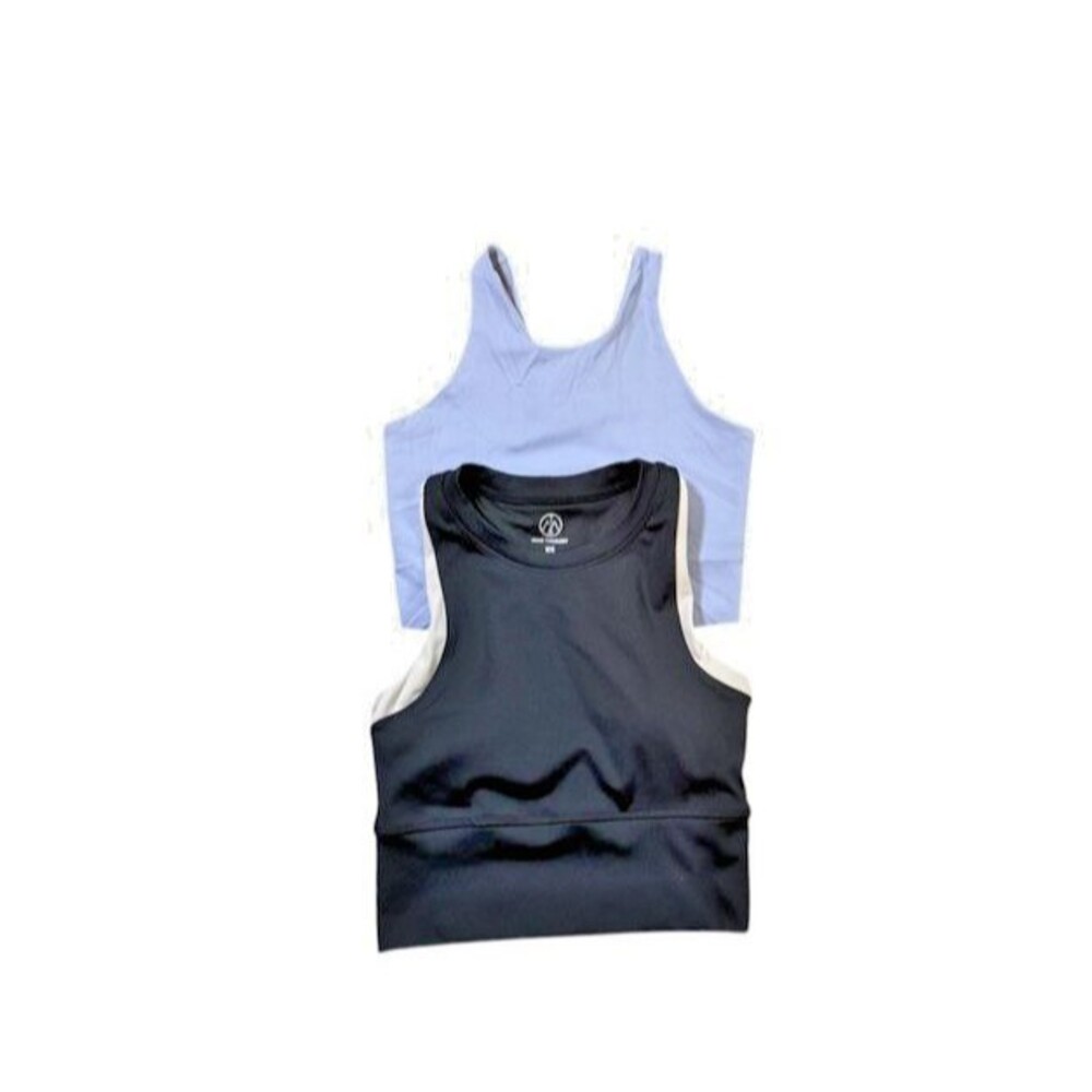 Lot of 2 Sports Bras Nike Yoga Move Theology Athletic Active Gym Womens Size XS